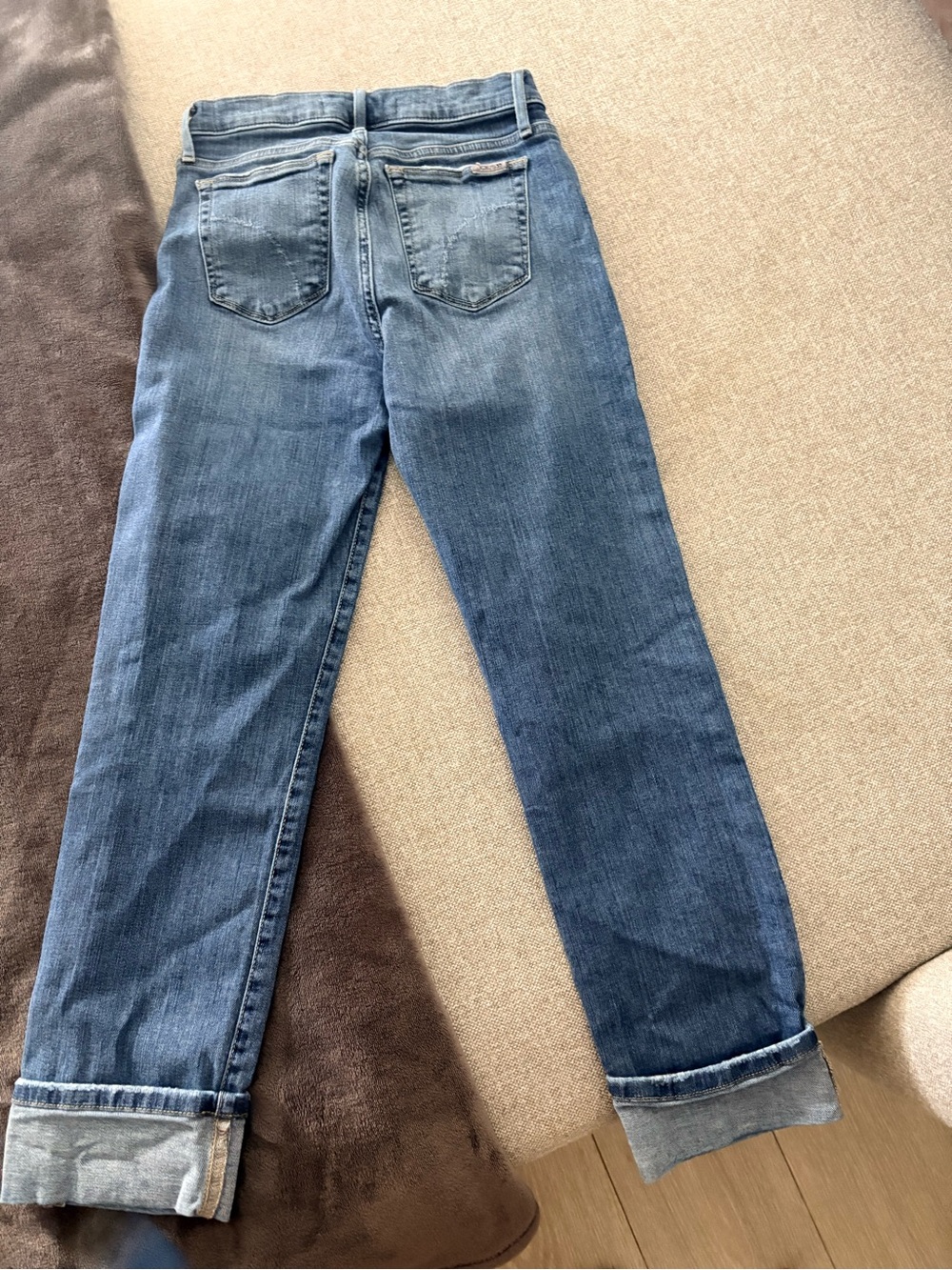 Joe's Jeans Light-Mid Blue Boyfriend Jeans- ready to go!!! - Picture 2 of 3